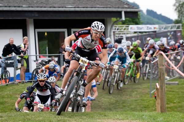 The start of the men's race