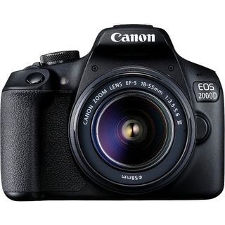 Canon T7/EOS 2000D product image on a white background.