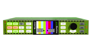 greenMachine titan hardware with Testor AV Delay application.