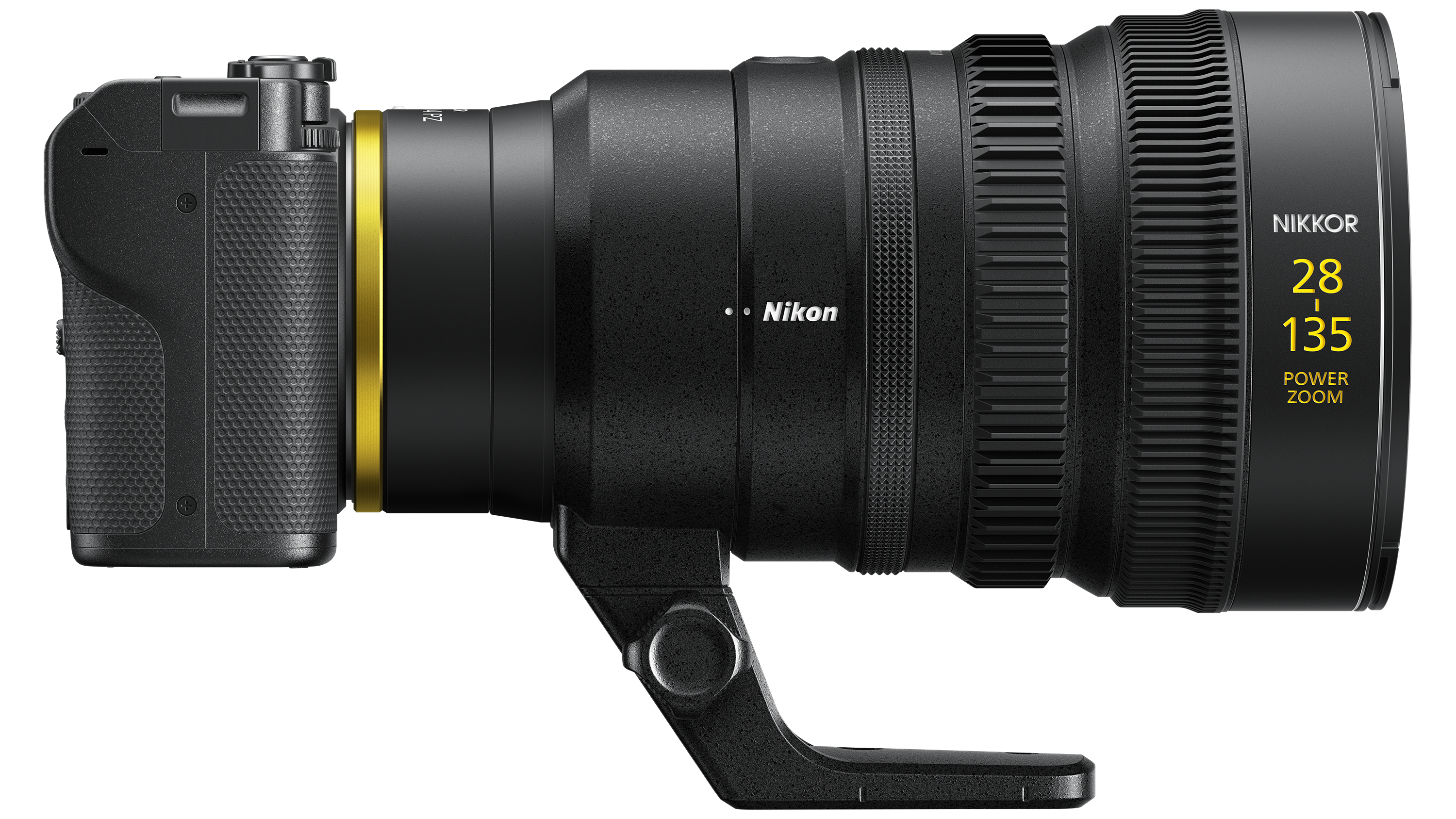 Product shot of Nikon ZR camera