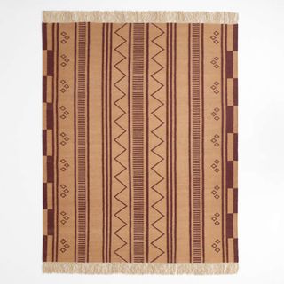 Hancock Park Wool Flatweave Kids Area Rug 5x8 by Jeremiah Brent