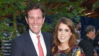 london, england june 28 jack brooksbank l and princess eugenie of york attend the serpentine galleries summer party co hosted by chanel at the serpentine gallery on june 28, 2017 in london, england photo by david m benettdave benettgetty images