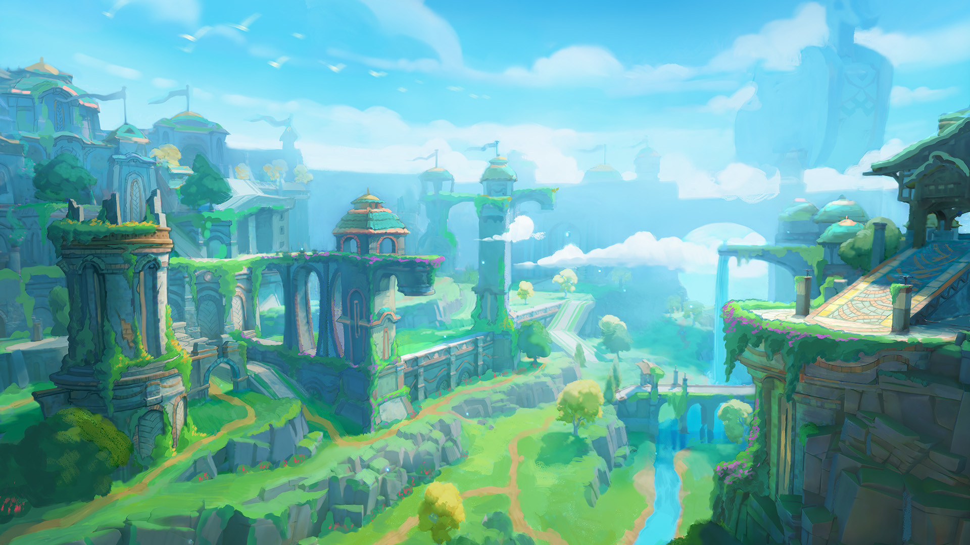 Arcadian Vale in Spyro: A Realm Beyond