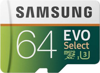 Samsung EVO Select 64GB microSD card