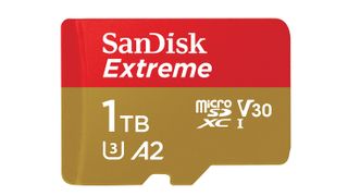 Western Digital's new SanDisk Extreme microSD card also has 1TB of capacity (Image credit: Western Digital)