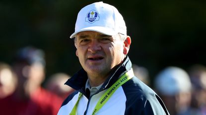 Paul Lawrie pictured in Ryder Cup gear