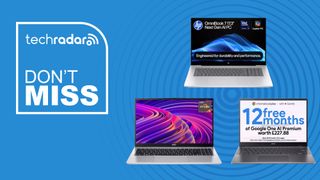 Acer and HP laptop renders