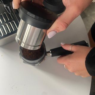 Testing the Ninja Luxe Cafe coffee machine at home