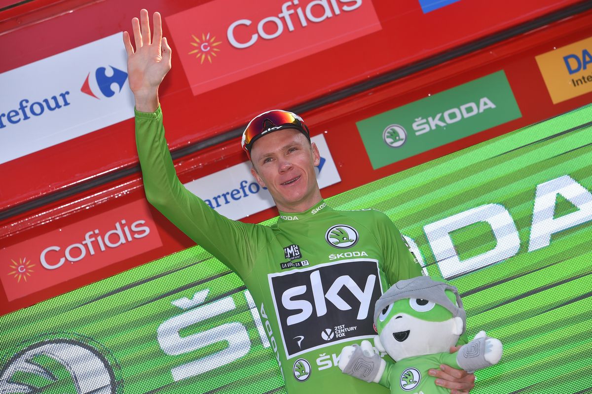 Chris Froome also leads the points classification