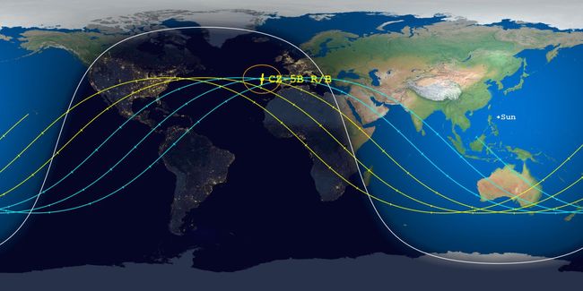 A huge Chinese rocket will fall to Earth this weekend. Here's how to ...