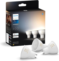 Philips Hue GU10 White Ambiance Spotlight Bulbs (3 pack)