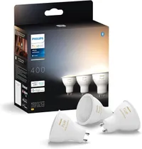 Philips Hue GU10 White Ambiance Spotlight Bulbs (3 pack)