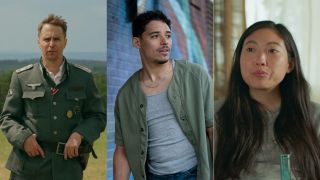 Sam Rockwell in Jojo Rabbit; Anthony Ramos in In the Heights; Awkwafina on Awkwafina is Nora from Queens