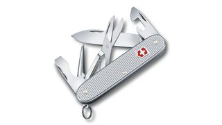 Victorinox Swiss Army Pioneer X pocket knife on white background