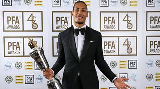 Virgil van Dijk PFA award