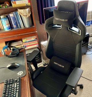 The PL4500 gaming chair is from Vertagear's racing series