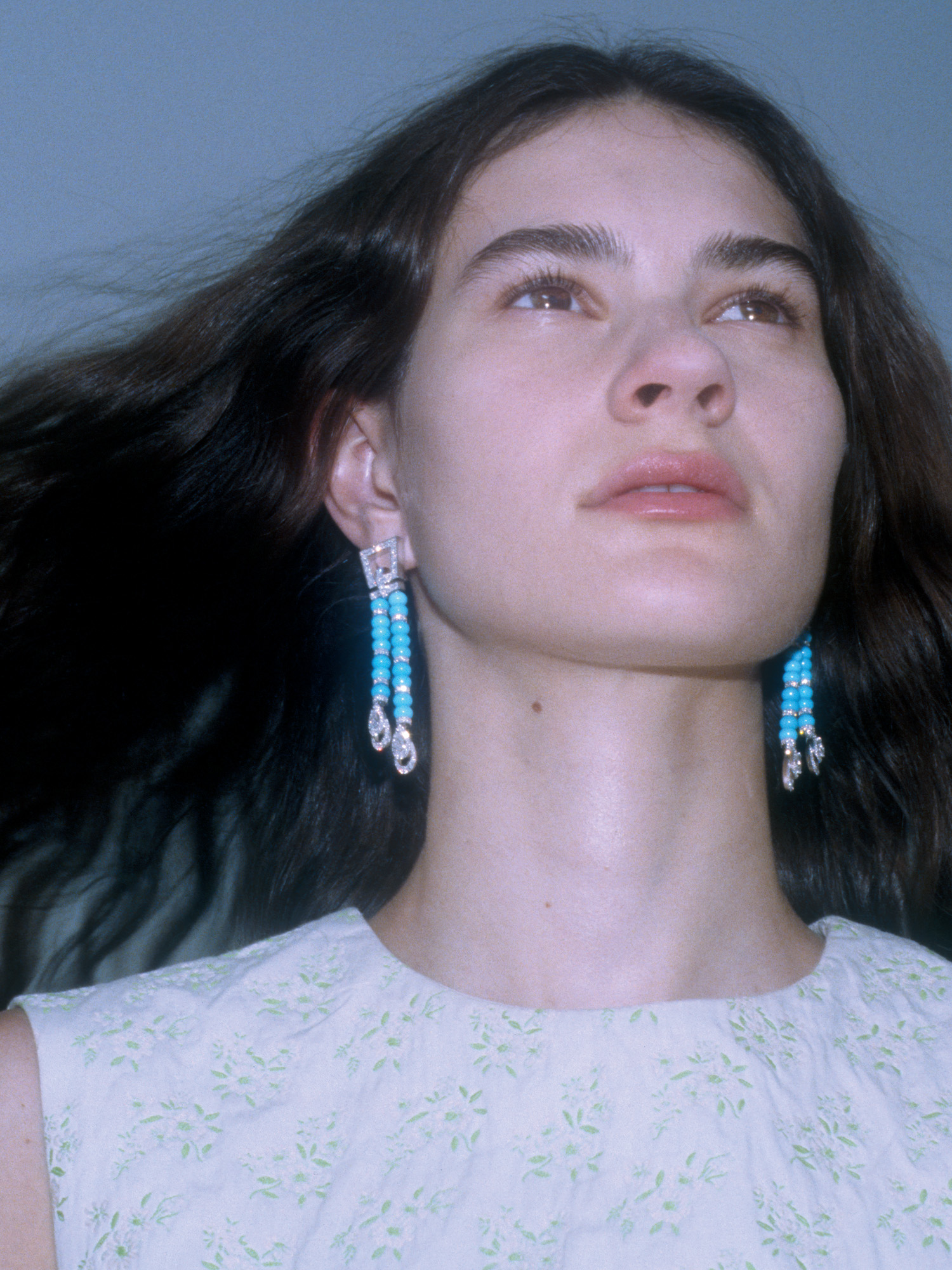 high jewellery on a model