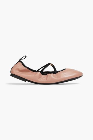 Leather Ballet Flats