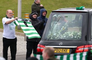Stevie Chalmers Funeral – St Mary’s Church