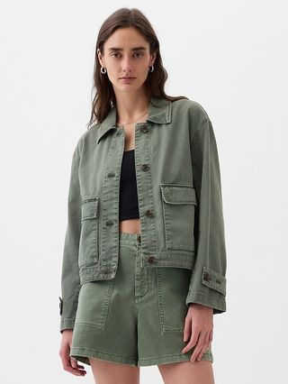 Relaxed Utility Jacket