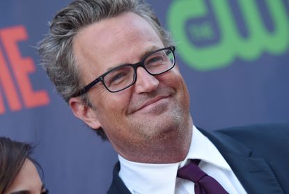 Matthew Perry arrives at CBS, CW And Showtime 2015 Summer TCA Party