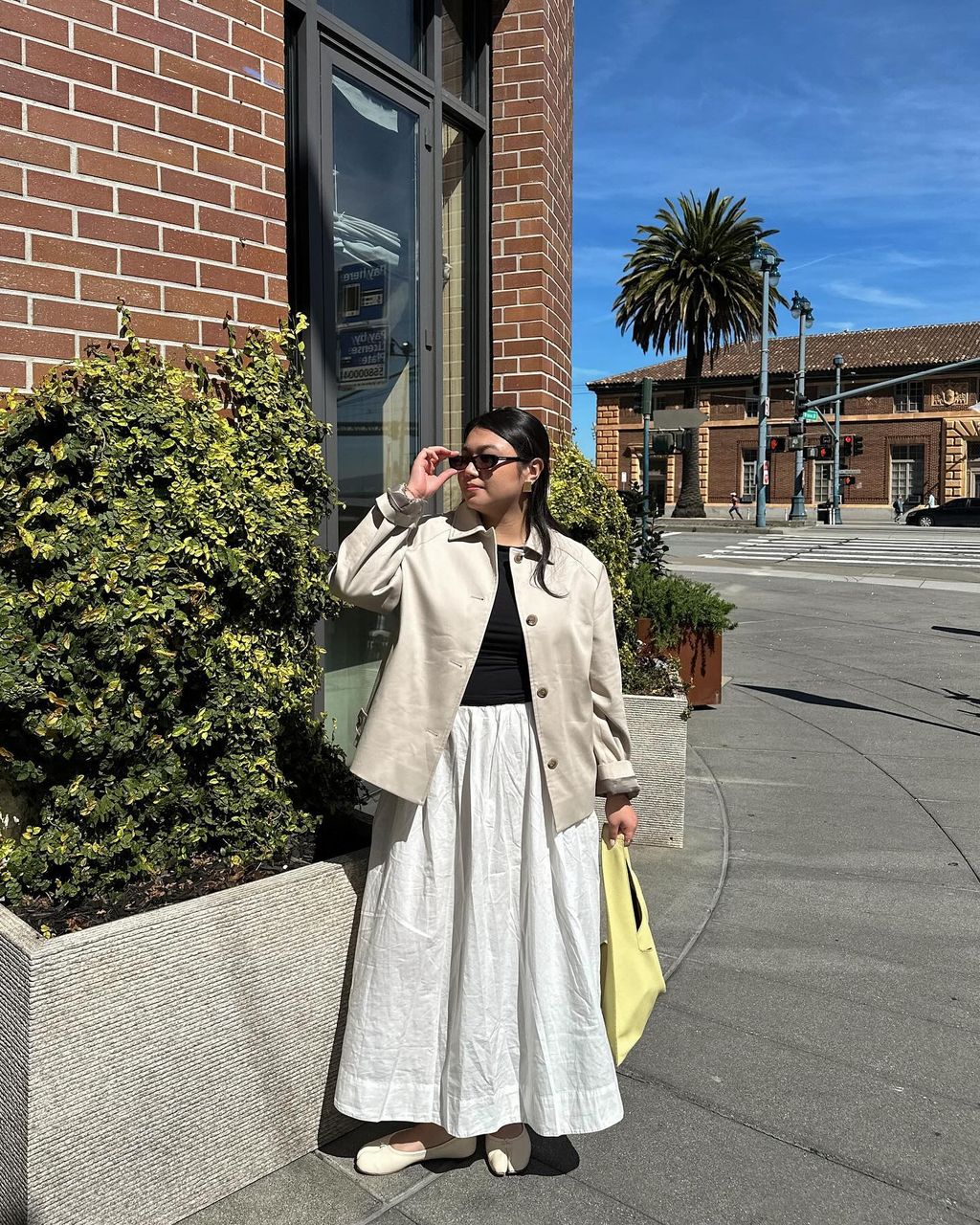 Cotton Linen Weather Cloth Salopette Skirt