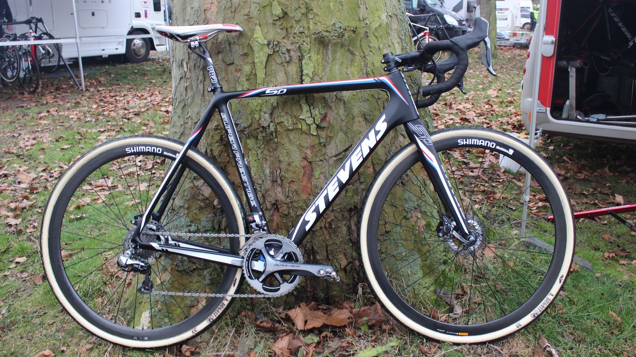Mathieu Van Der Poel's Stevens Superprestige with Shimano Dura-Ace Di2