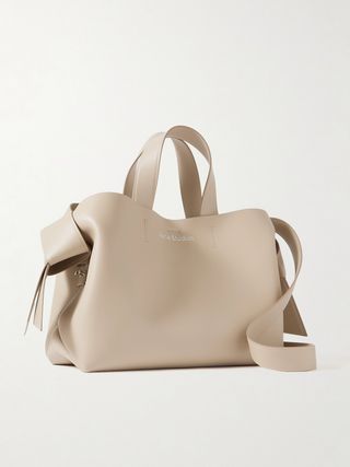 Musubi knotted leather tote