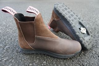 Quoc Chelsea Boots which are some of the best commuter cycling shoes