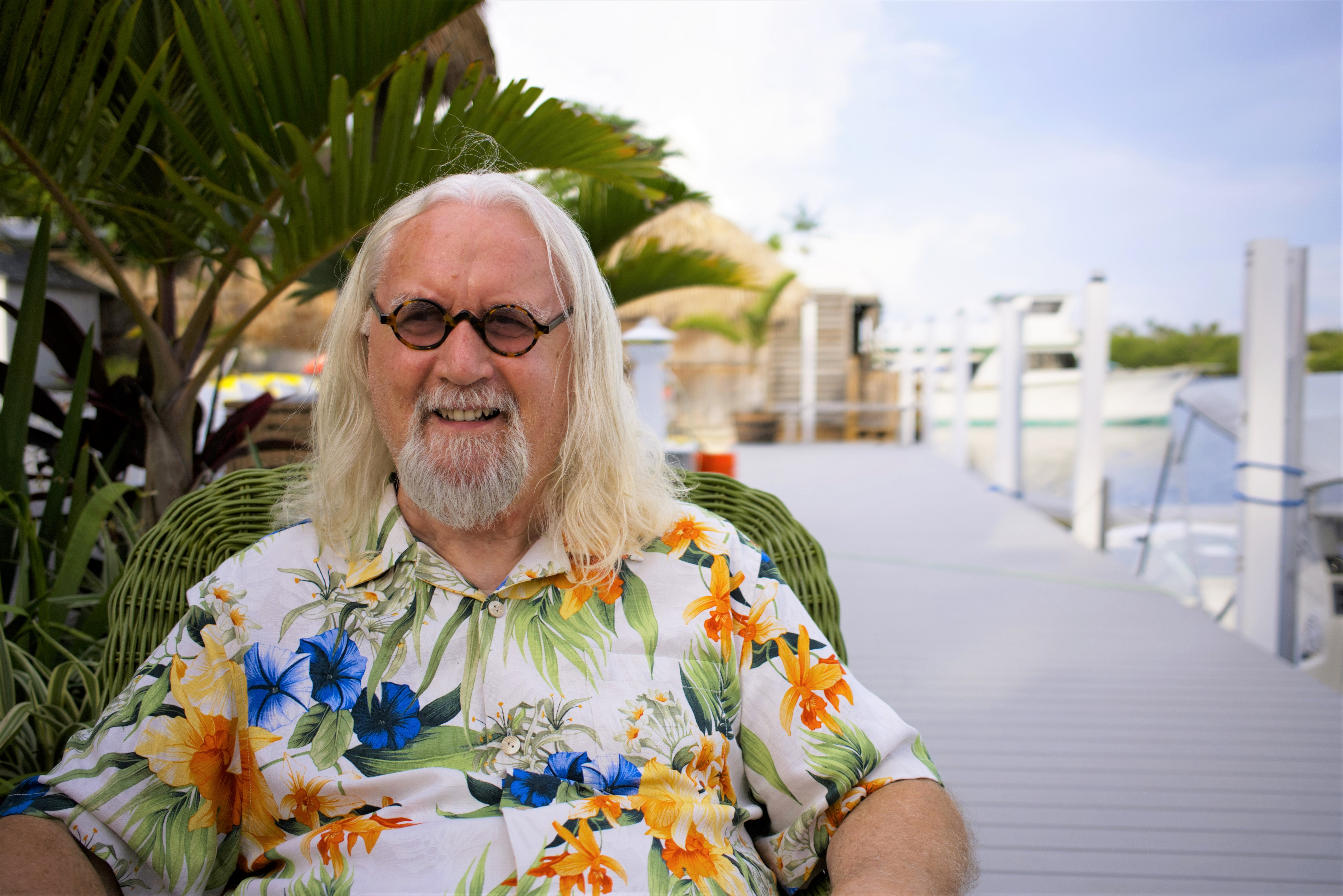 TV tonight - Billy at home in Florida.