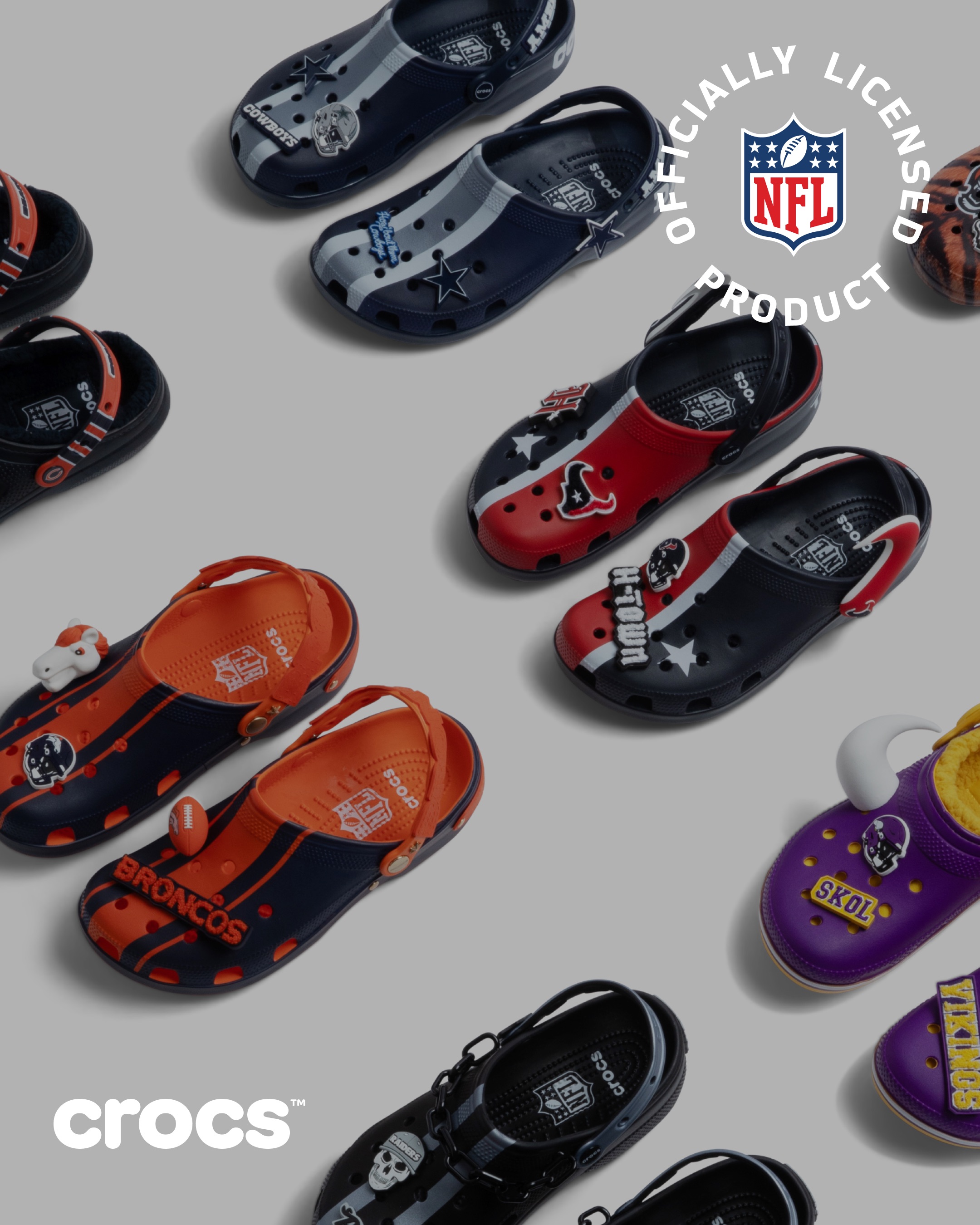 Crocs and NFL collab