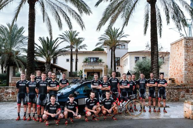 Bora-Argon 18 team camp.