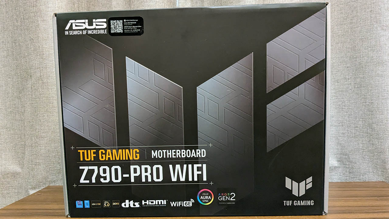 Asus TUF Gaming Z790 Pro WiFi box