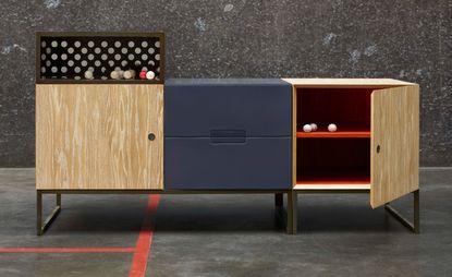 Modular sideboard is inspired by Ali Robinson’s roots.