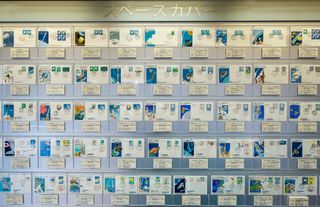 Stamped Envelopes Depict Space Missions