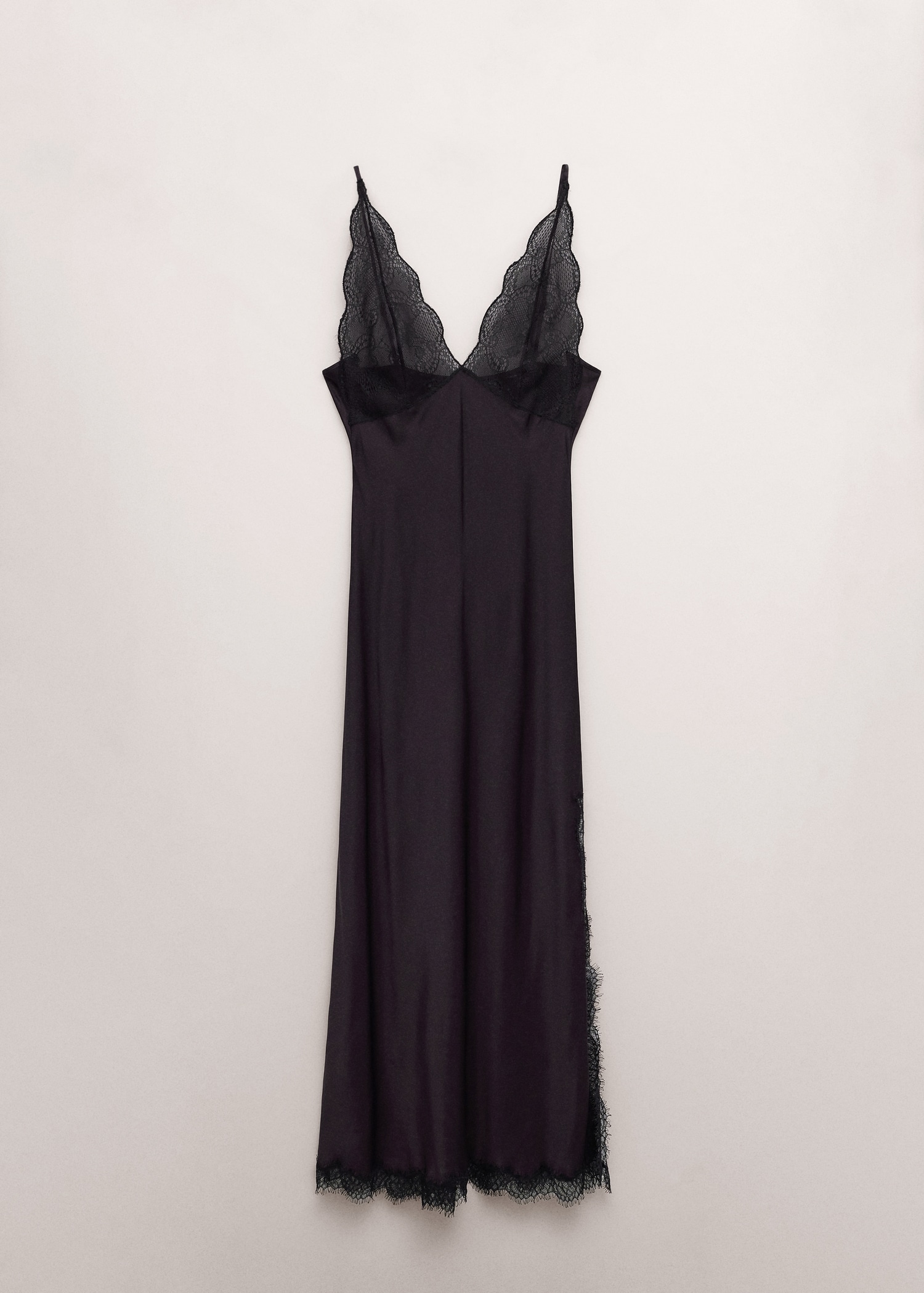 Lace Dress With Opening - Women | Mango Usa