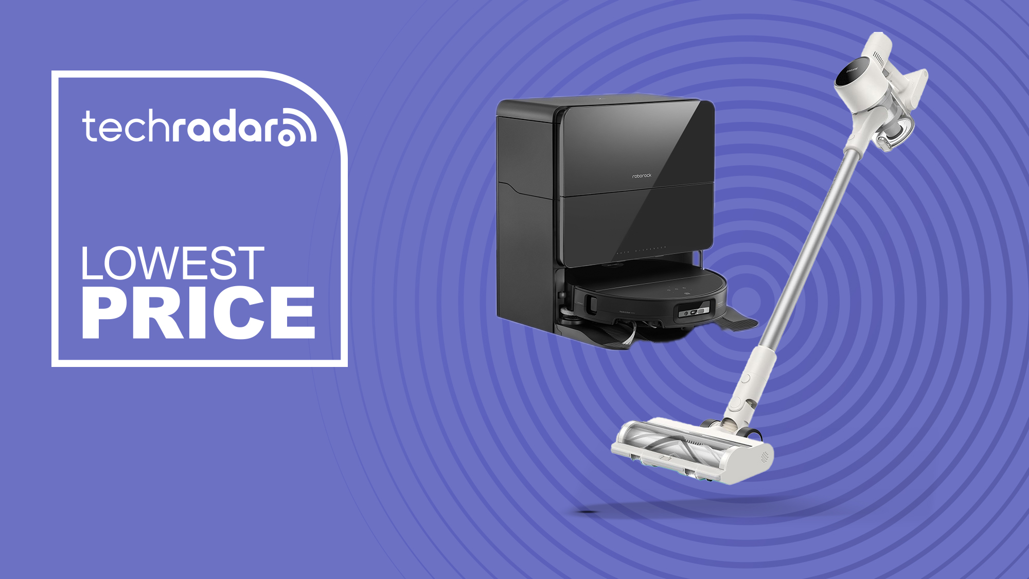 Vacuums and a lowest price banner