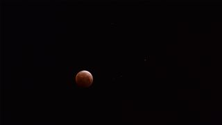 The red moon during the May 26, 2021 total lunar eclipse