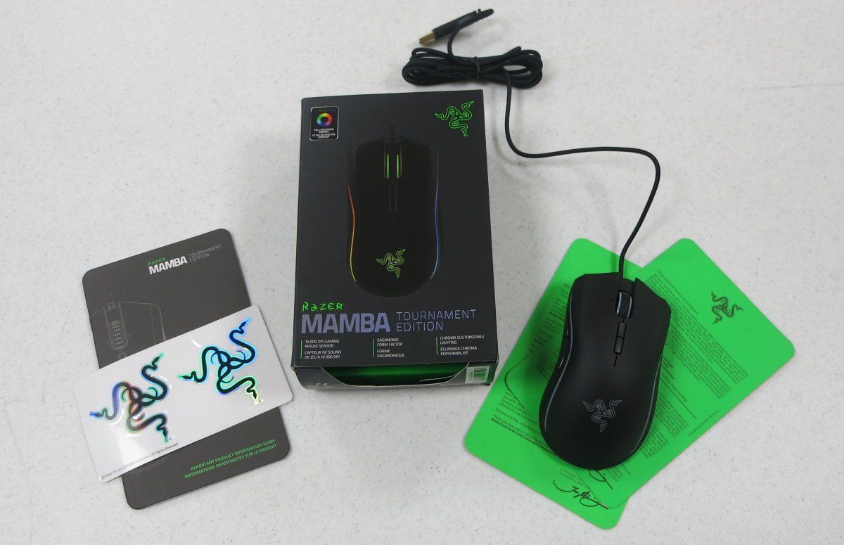Razer Mamba Tournament Edition Lightup gaming mouse review Windows Central