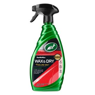 A car wax spray bottle