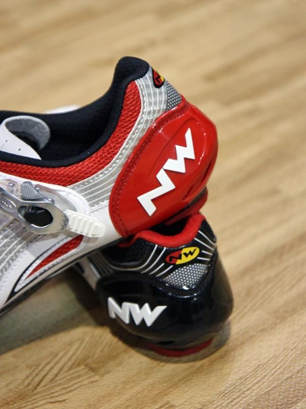 The new Northwave Typhoon uses the company's Omega heel cup design.