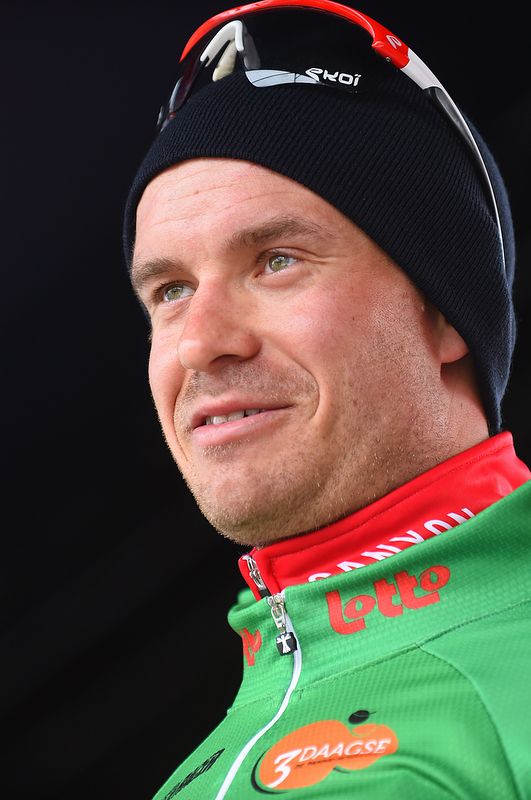 Alexander Kristoff in the points jersey