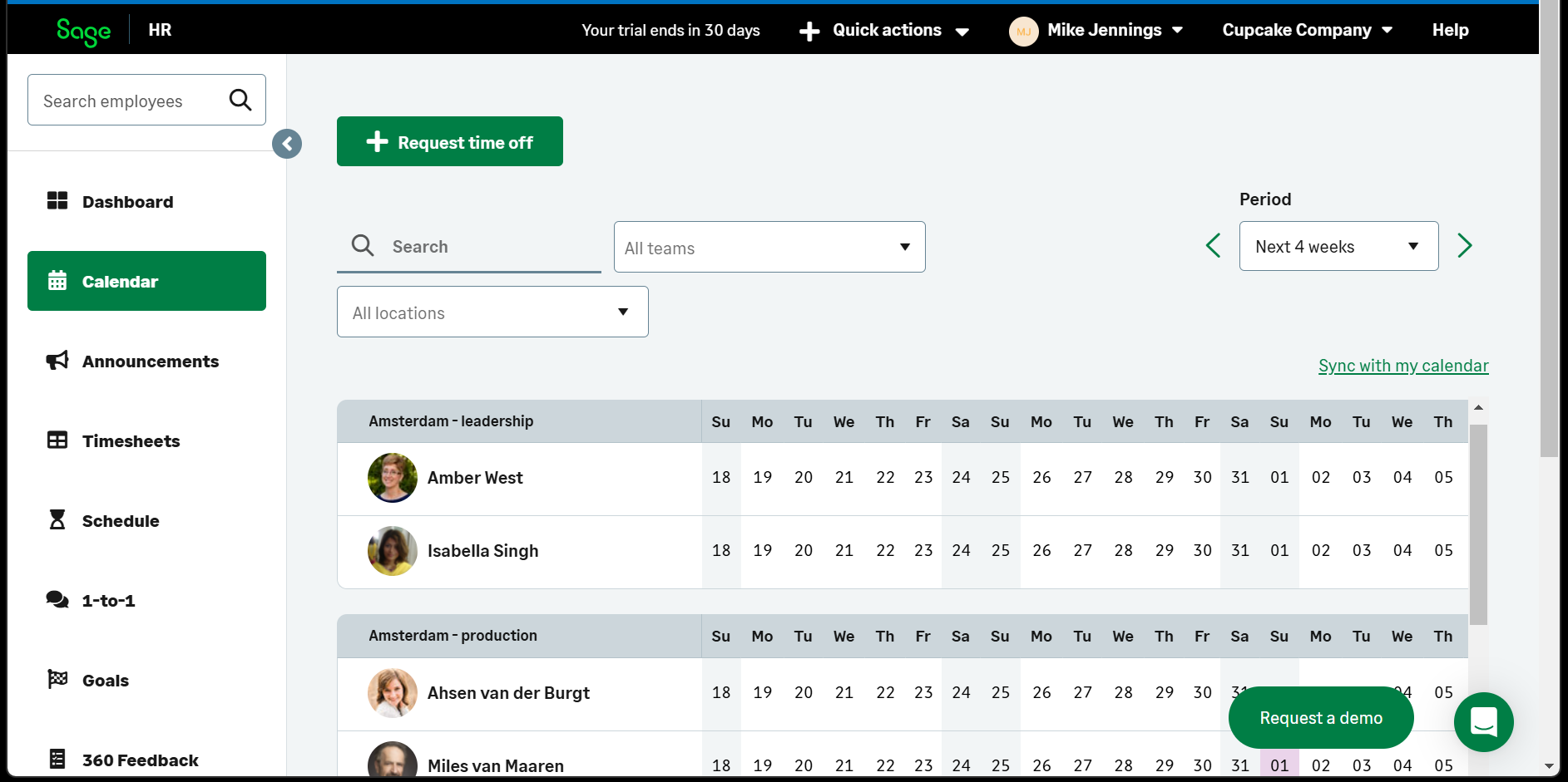 sabio recursos humanos