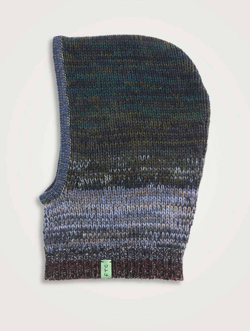 Fair Trade Cashmere Upknit Multicolour Balaclava