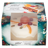 5. Tesco Finest Snowdrift Fruitcake - View at Tesco