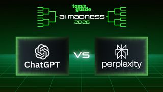 AI Madness 2026 bracket graphic showing the matchups