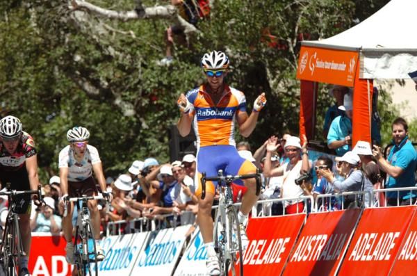 Michael Matthews (Rabobank) was just too good for Greipel and Goss.
