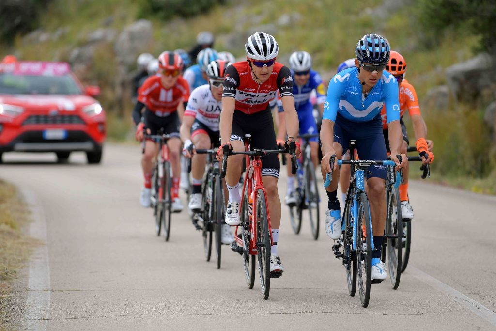 The breakaway on stage 6 of the Giro d'Italia