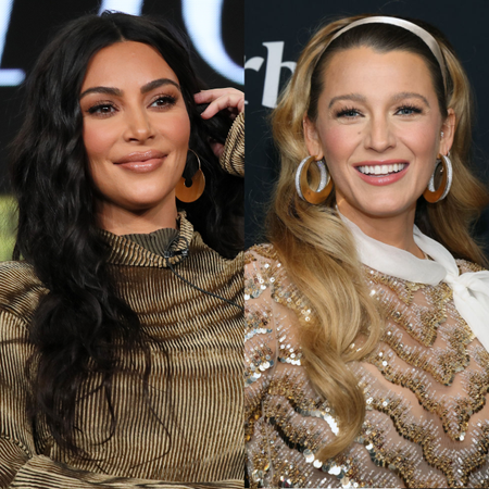 Kim Kardashian and Blake Lively