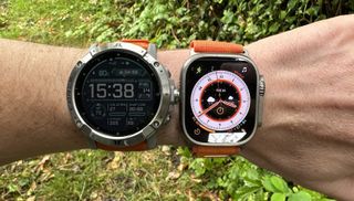 The Apple Watch Ultra and the Coros Vertix 2